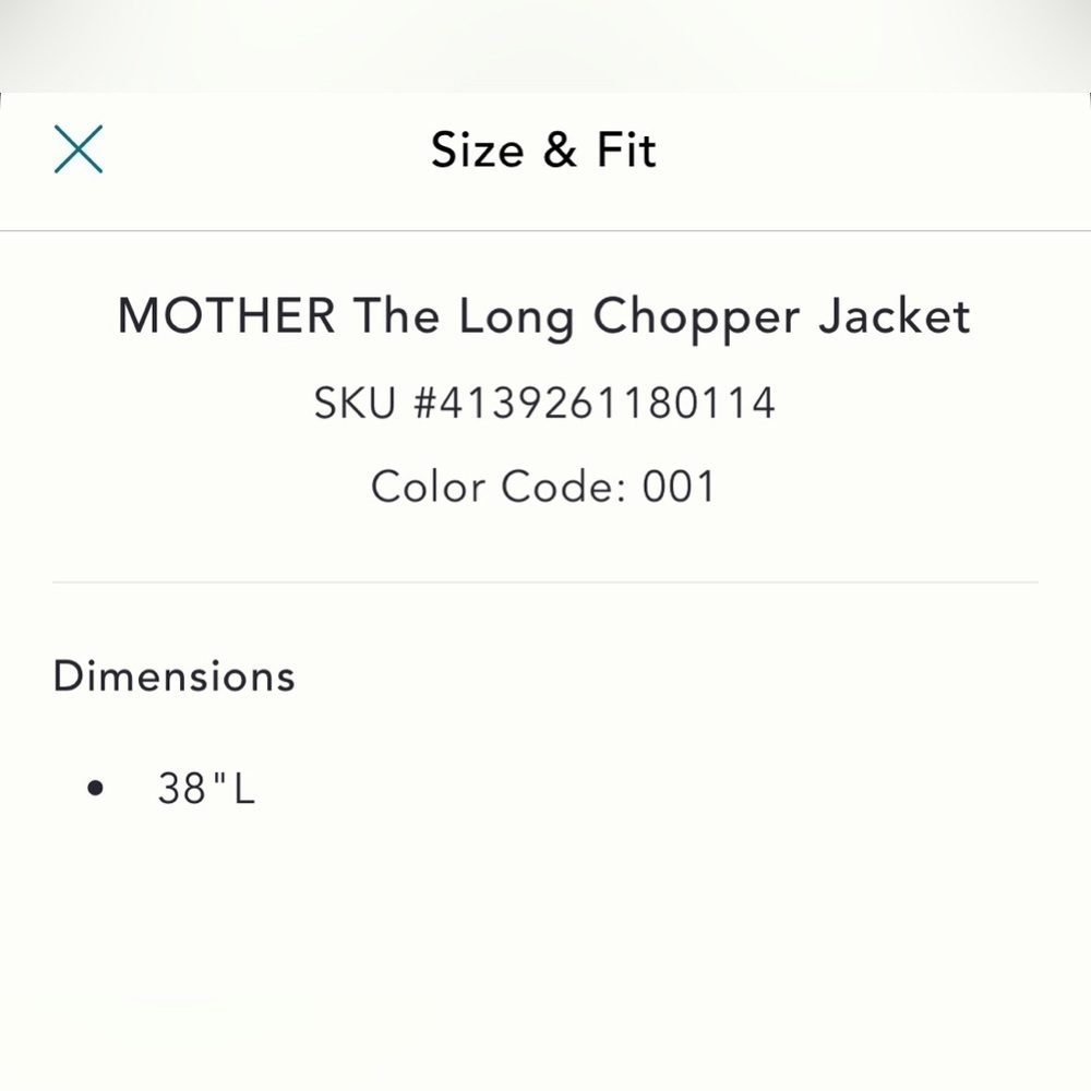 NWT M Mother Denim The Long Chopper Black Moto Trench Jacket - Picture 6 of 7